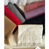 ドット柄 大判マフラーフリンジストール冬 | SUNSHINE CLOSET | 詳細画像32 