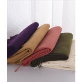 ドット柄 大判マフラーフリンジストール冬 | SUNSHINE CLOSET | 詳細画像33 