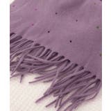 ドット柄 大判マフラーフリンジストール冬 | SUNSHINE CLOSET | 詳細画像35 