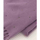 ドット柄 大判マフラーフリンジストール冬 | SUNSHINE CLOSET | 詳細画像36 