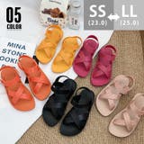 ビーチサンダル ストラップ レディース夏 | ANGELCLOSET | 詳細画像1