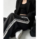大人カジュアルパンツ韓国風 ダンス衣装 サイドレースロングパンツレディース | SUNSHINE CLOSET | 詳細画像8