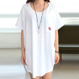 チュニックロンT 半袖 ロングtシャツ | ANGELCLOSET | 詳細画像11