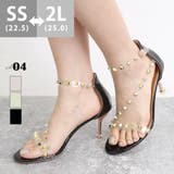 ハイヒールサンダル レディーススタッズ飾り 春 | SUNSHINE CLOSET | 詳細画像1 