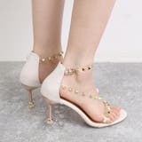 ハイヒールサンダル レディーススタッズ飾り 春 | SUNSHINE CLOSET | 詳細画像5 