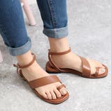 ライトブラウン | サムリング トングサンダル レディース | SUNSHINE CLOSET