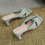 セットバックヒール サンダル レディース | SUNSHINE CLOSET | 詳細画像12 