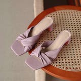 セットバックヒール サンダル レディース | SUNSHINE CLOSET | 詳細画像13 