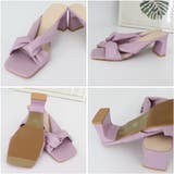 セットバックヒール サンダル レディース | SUNSHINE CLOSET | 詳細画像3 