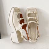 韓国 厚底 ヒールサンダル レディース | SUNSHINE CLOSET | 詳細画像10