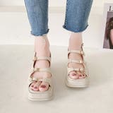 韓国 厚底 ヒールサンダル レディース | SUNSHINE CLOSET | 詳細画像6