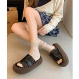 ファーサンダル 厚底 レトロボアサンダル | SUNSHINE CLOSET | 詳細画像5 