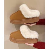 ファーサボサンダル厚底レディースモカシン | ANGELCLOSET | 詳細画像15