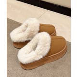 ファーサボサンダル厚底レディースモカシン | ANGELCLOSET | 詳細画像16