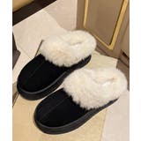 ファーサボサンダル厚底レディースモカシン | ANGELCLOSET | 詳細画像18