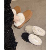 ファーサボサンダル厚底レディースモカシン | ANGELCLOSET | 詳細画像2