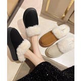 ファーサボサンダル厚底レディースモカシン | ANGELCLOSET | 詳細画像5