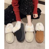 ファーサボサンダル厚底レディースモカシン | ANGELCLOSET | 詳細画像9