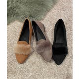 ファー付きパンプスポインテッドトゥ韓国風 | SUNSHINE CLOSET | 詳細画像12