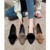 ファー付きパンプスポインテッドトゥ韓国風 | SUNSHINE CLOSET | 詳細画像2