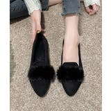 ファー付きパンプスポインテッドトゥ韓国風 | SUNSHINE CLOSET | 詳細画像3