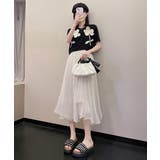 厚底サンダル パール付きフラットサンダル | SUNSHINE CLOSET | 詳細画像5