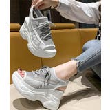 オープントゥスポーティーサンダル 厚底靴 | SUNSHINE CLOSET | 詳細画像1 