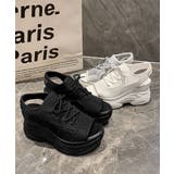 オープントゥスポーティーサンダル 厚底靴 | SUNSHINE CLOSET | 詳細画像17 