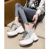 オープントゥスポーティーサンダル 厚底靴 | SUNSHINE CLOSET | 詳細画像2 