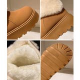 厚底ムートンブーツ 裏起毛ショートブーツ | SUNSHINE CLOSET | 詳細画像22
