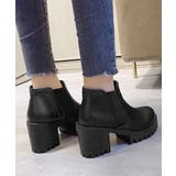 サイドゴアブーツチャンキーヒールブーティ | SUNSHINE CLOSET | 詳細画像14 