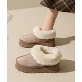 厚底ムートブーツ もこもこショートブーツ | SUNSHINE CLOSET | 詳細画像11 