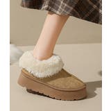 厚底ムートブーツ もこもこショートブーツ | SUNSHINE CLOSET | 詳細画像15 