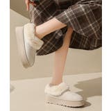 厚底ムートブーツ もこもこショートブーツ | SUNSHINE CLOSET | 詳細画像7 