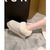 厚底ムートブーツ もこもこショートブーツ | SUNSHINE CLOSET | 詳細画像8 