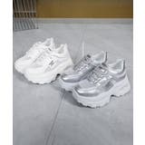 美脚メッシュスポーツシューズ 軽量可愛い韓国風ダッドスニーカー ランニングシュー… | SUNSHINE CLOSET | 詳細画像11