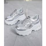 美脚メッシュスポーツシューズ 軽量可愛い韓国風ダッドスニーカー ランニングシュー… | SUNSHINE CLOSET | 詳細画像15