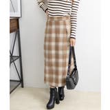 チェック柄タイトスカート バックスリット | SUNSHINE CLOSET | 詳細画像18 