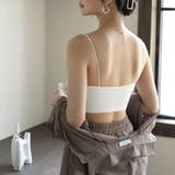ハーフトップ カップ付きキャミソール快適 | SUNSHINE CLOSET | 詳細画像8