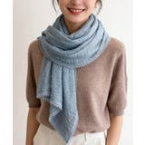 レディースレース裾ショール 軽薄透け感 大きめシアースカーフUV対策冷房対策 | SUNSHINE CLOSET | 詳細画像11 