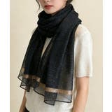 レディースUV対策冷房対策スカーフショール 上品シルクタッチ 大判ストール春夏薄… | SUNSHINE CLOSET | 詳細画像4 
