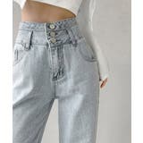 ハイウエスト デニムパンツ レディース | SUNSHINE CLOSET | 詳細画像1 