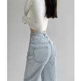 ハイウエスト デニムパンツ レディース | SUNSHINE CLOSET | 詳細画像6 