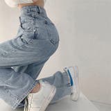 ストレートデニム ウエストレイヤード風 | SUNSHINE CLOSET | 詳細画像3 