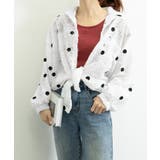 ドット柄カーディガン シースルートップス | SUNSHINE CLOSET | 詳細画像15 