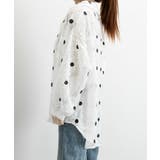 ドット柄カーディガン シースルートップス | SUNSHINE CLOSET | 詳細画像17 