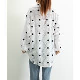 ドット柄カーディガン シースルートップス | SUNSHINE CLOSET | 詳細画像18 