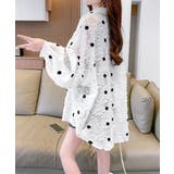 ドット柄カーディガン シースルートップス | SUNSHINE CLOSET | 詳細画像5 