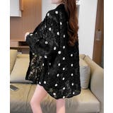 ドット柄カーディガン シースルートップス | SUNSHINE CLOSET | 詳細画像8 