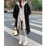 ボアロングパーカーレイヤード風ボアコート | SUNSHINE CLOSET | 詳細画像1 